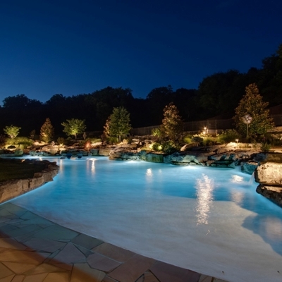 Backyard Lighting  Photo