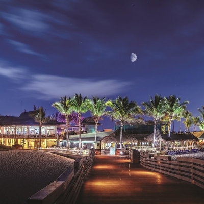 Outdoor commercial lighting Photo