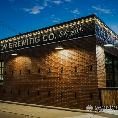 Warm White Permanent Roofline Lighting Photo