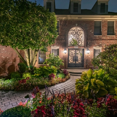 Home and Pathway Lighting Photo