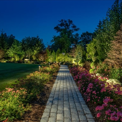 Pathway Landscape Lighting Photo