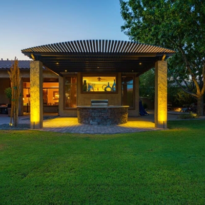 Patio lighting in Phoenix Photo