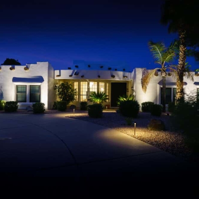 Outdoor lighting in Phoenix  Photo
