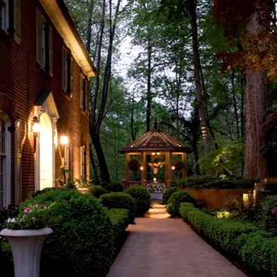 <h1>Outdoor Lighting to Brighten Your Quiet Time</h1><p>Featured Gazebo and Pathway, at the home of  Photo