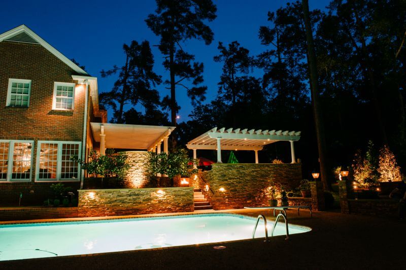 Backyard lighting
