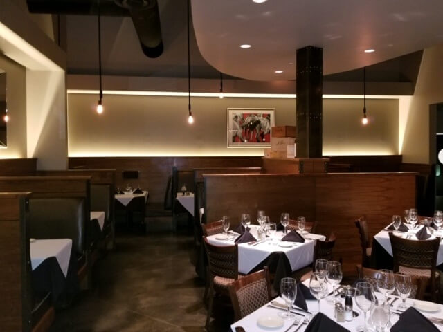 Restaurant lighting