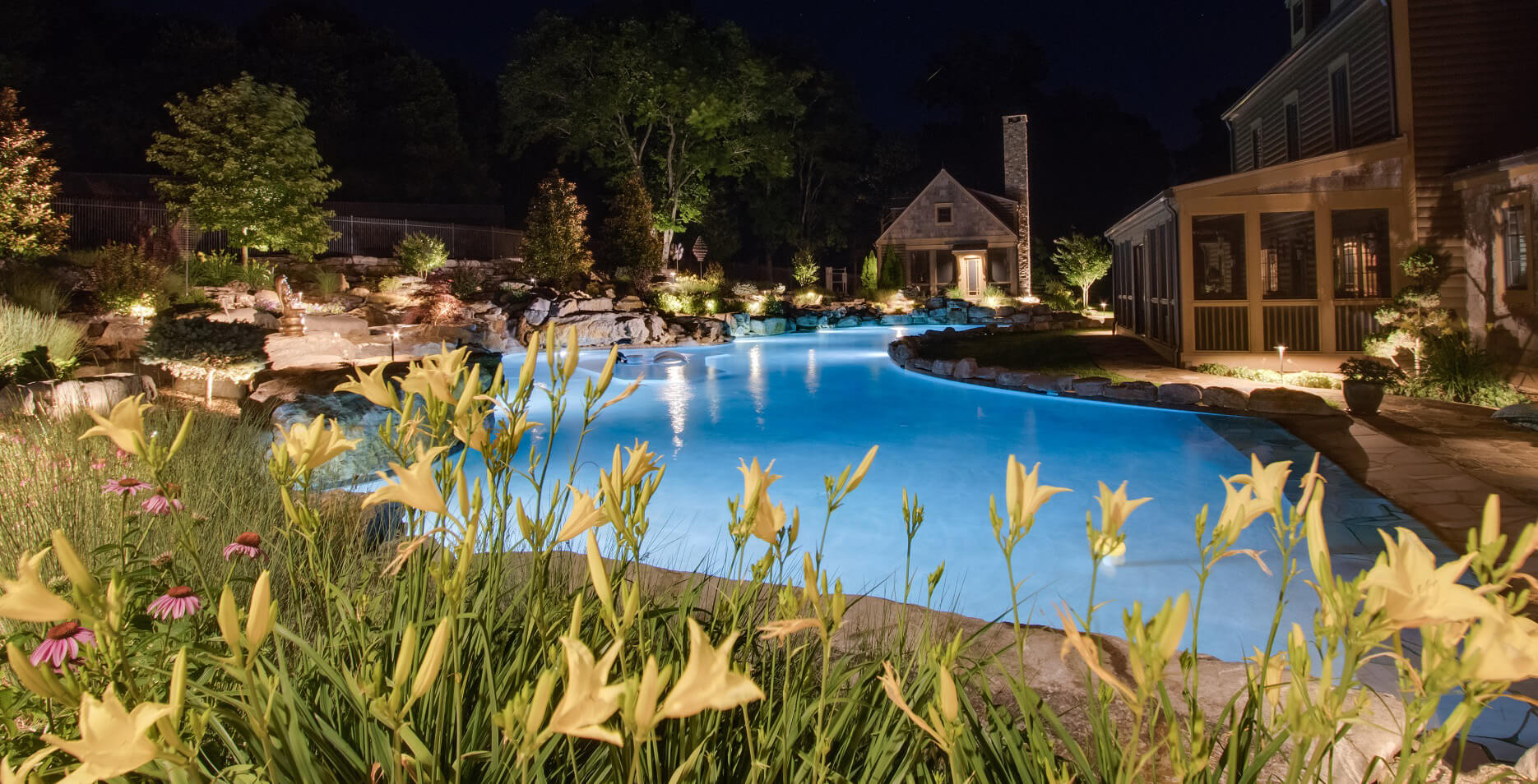 Pool and landscape lighting