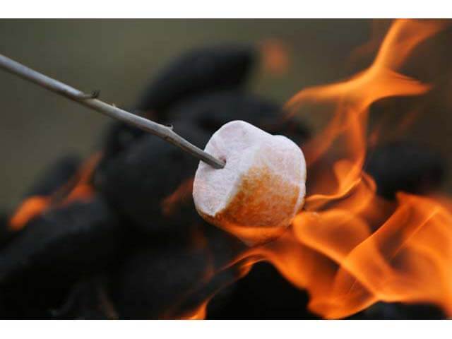 Smores over fire