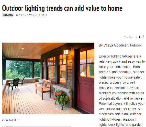 article screenshot