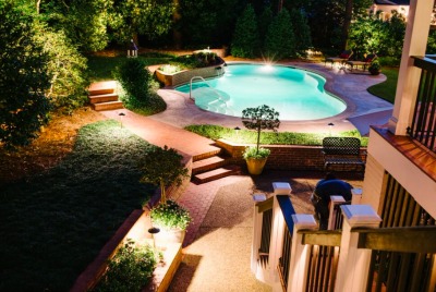 Patio and pool lights