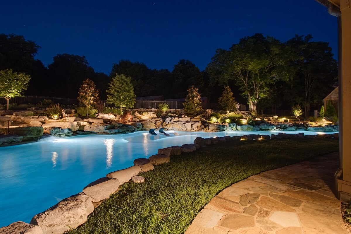 Pool and water feature lighting