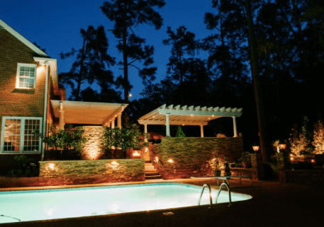 pool and deck lighting
