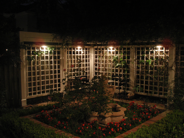 trellis lighting