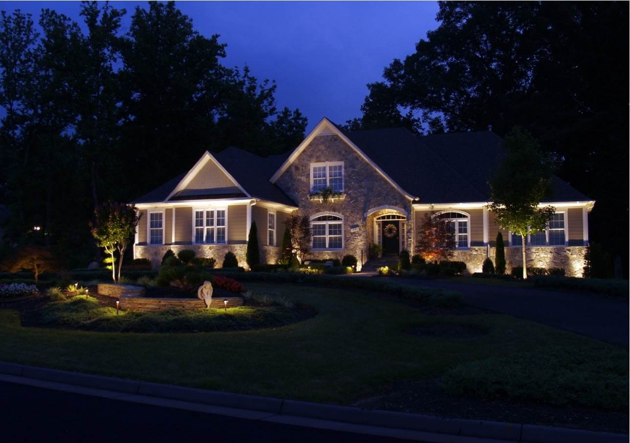 LED landscape lighting upgrade