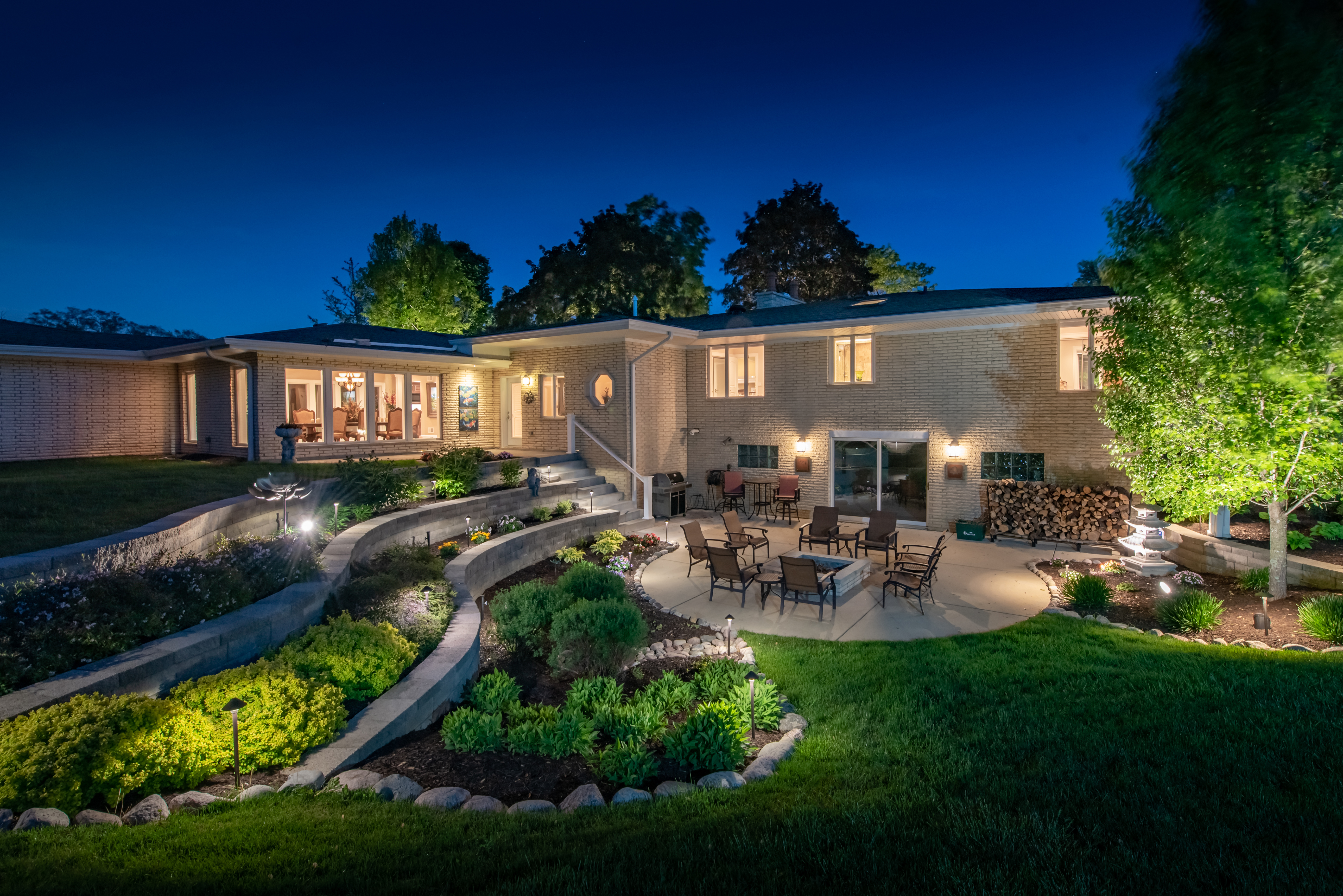 landscape lights in columbus