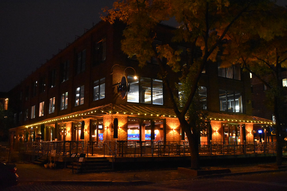 Restaurant with specialty lighting