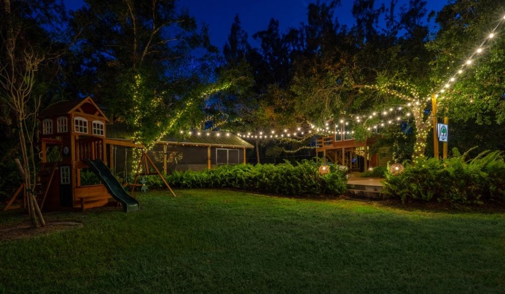 outdoor string lights near me Beckett Ridge OH