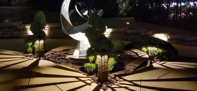 landscape lighting in Keswick