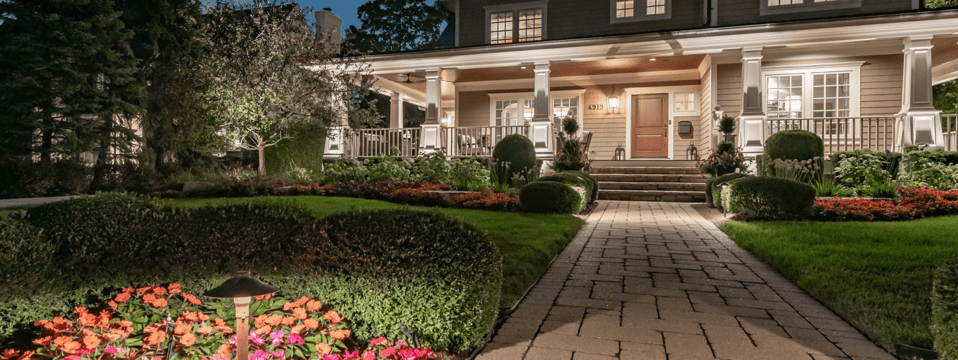 landscape lighting in Chesterfield