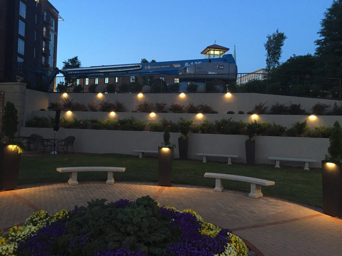 Courtyard Lighting
