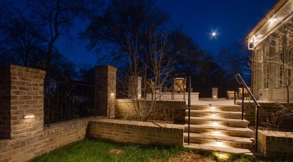 stair and landscape lighting 