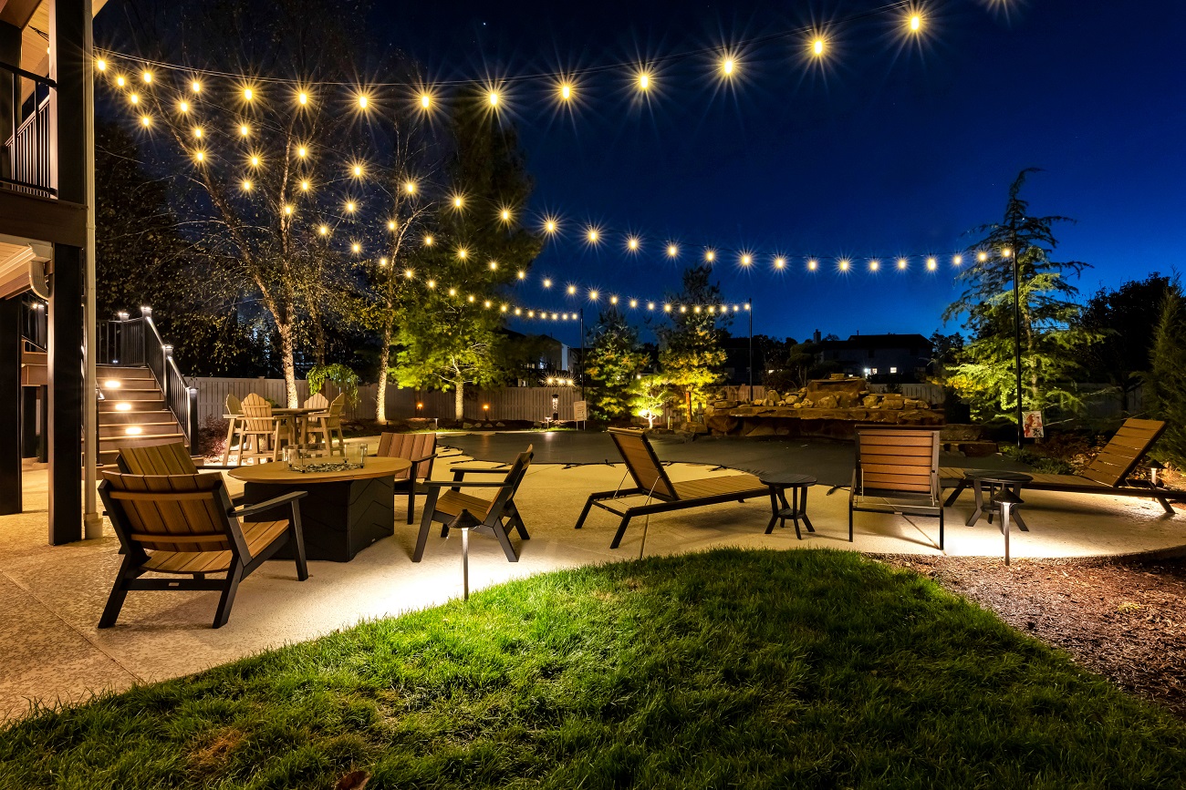 string patio lighting installation Naperville, IL