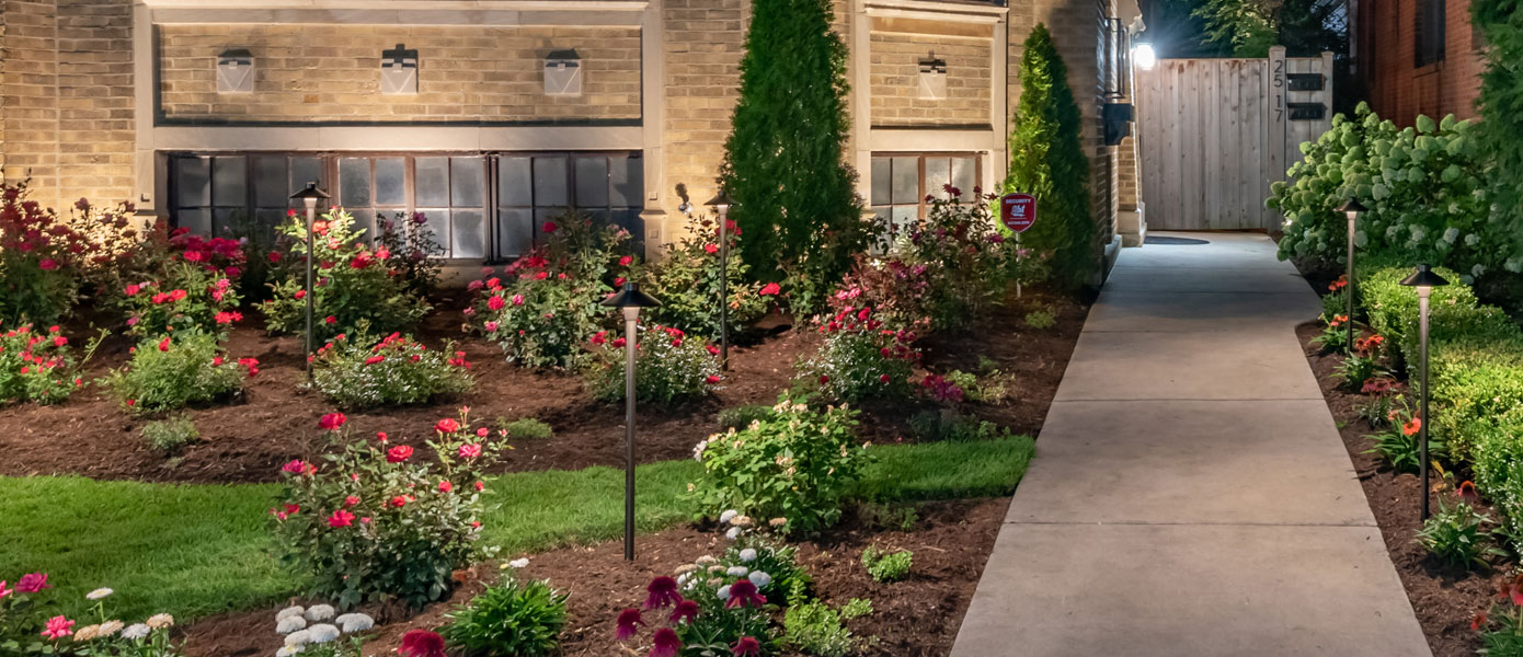 pathway lighting installation company in Naperville, IL