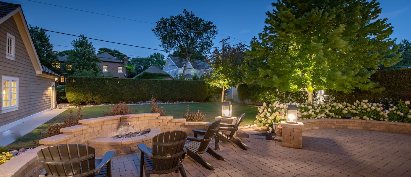 patio lighting in Glenview, Illinois