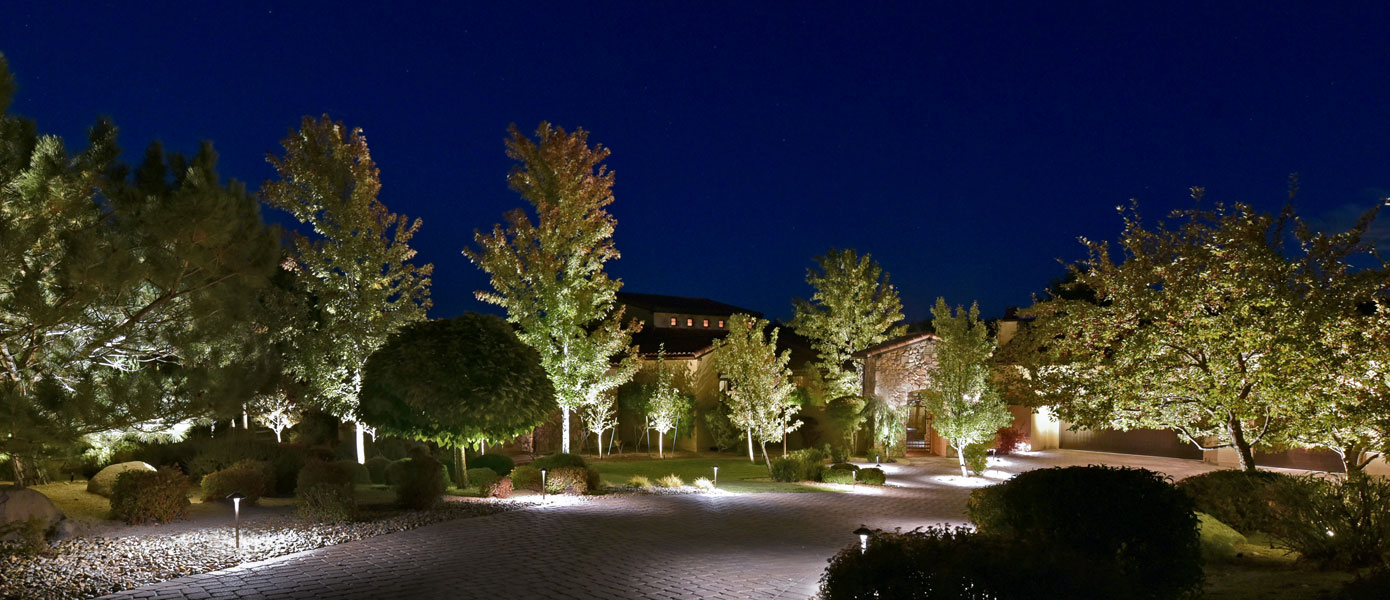 Matteson, IL landscape lighting installer