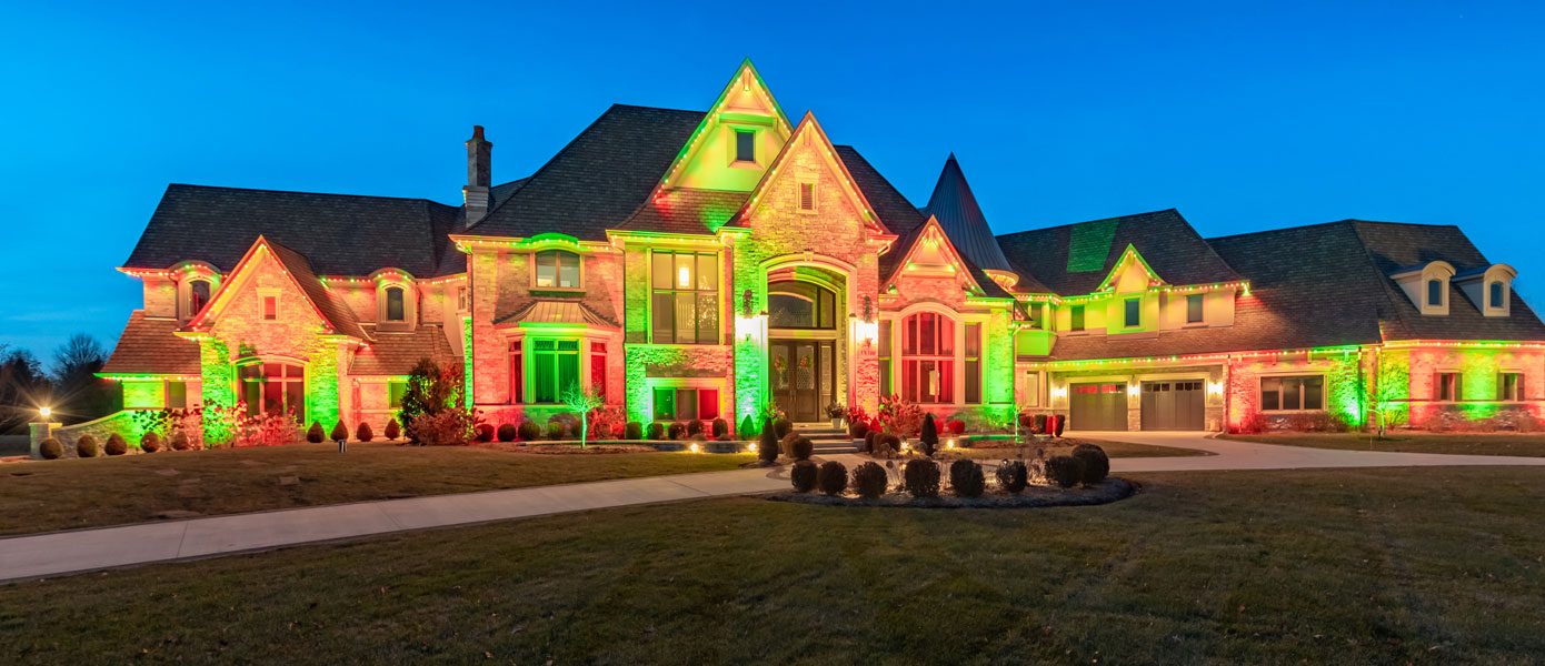 Schaumburg, IL permanent roofline lighting