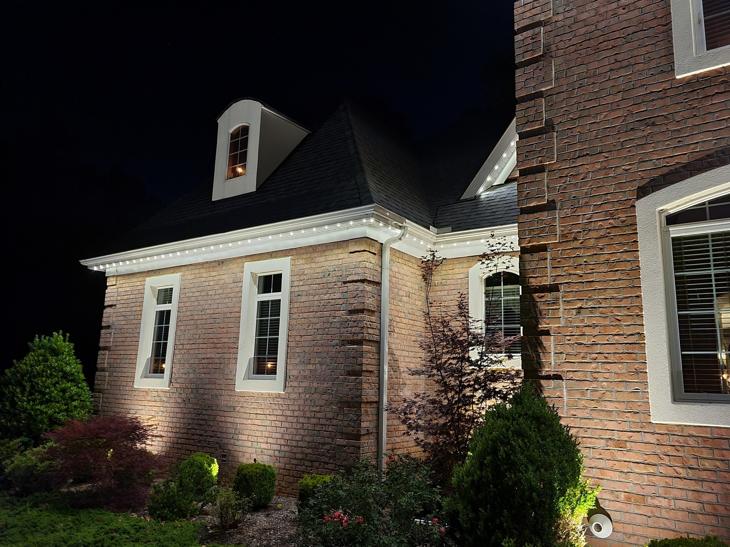 st. john indiana permanent roofline lighting