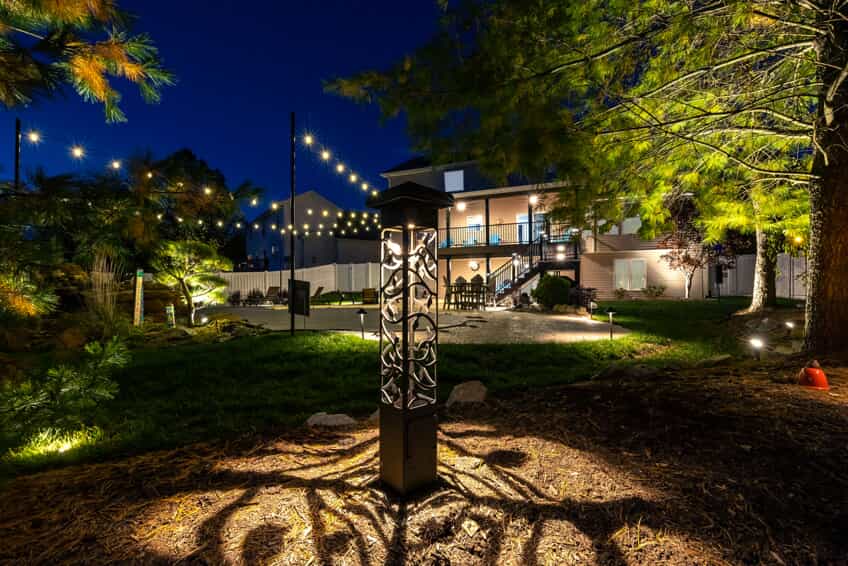 Backyard Lighting St. Louis