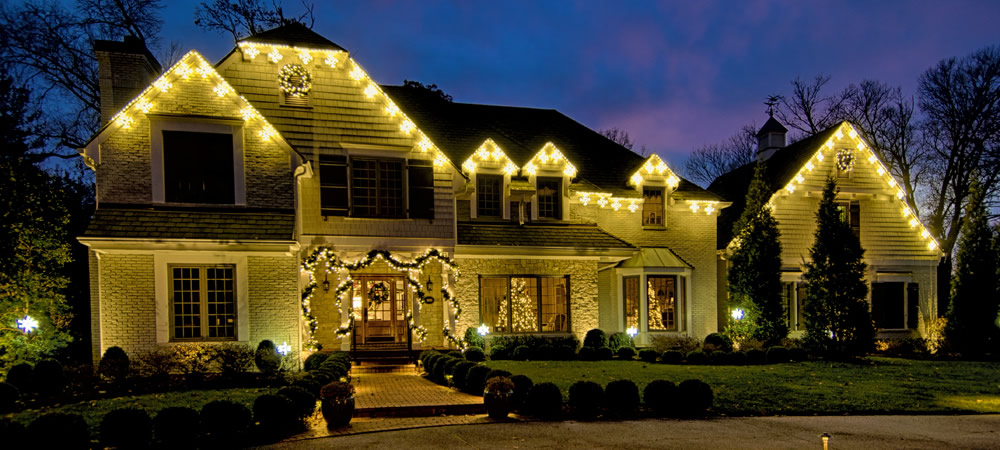 Christmas light installation St. Louis MO