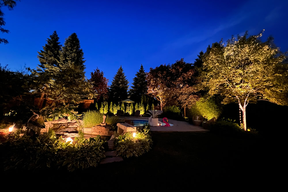 landscape lighting installation St. Louis MO