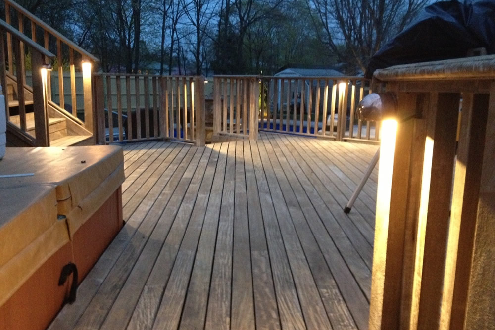 deck lighting St. Louis