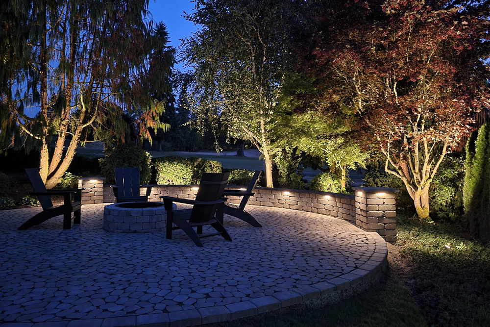 outdoor patio lighting
