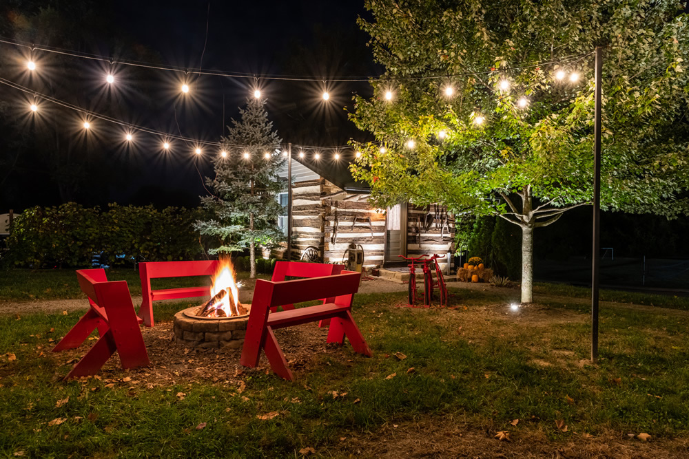 patio string lights