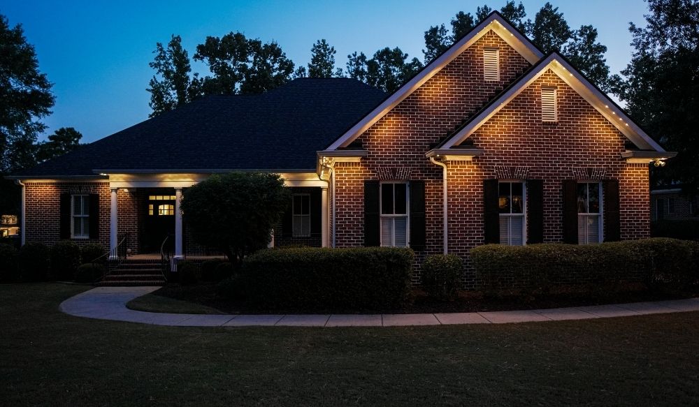 permanent holiday lights, soffit lights