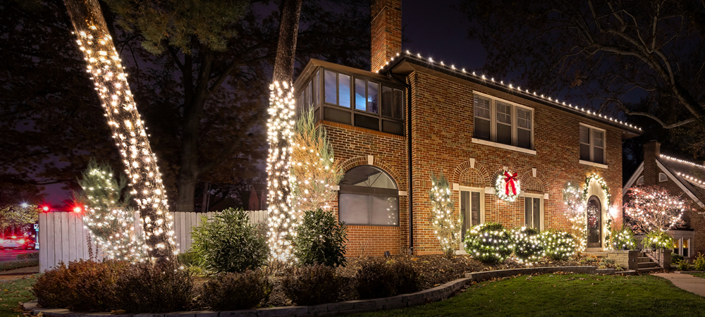 St Louis holiday lighting