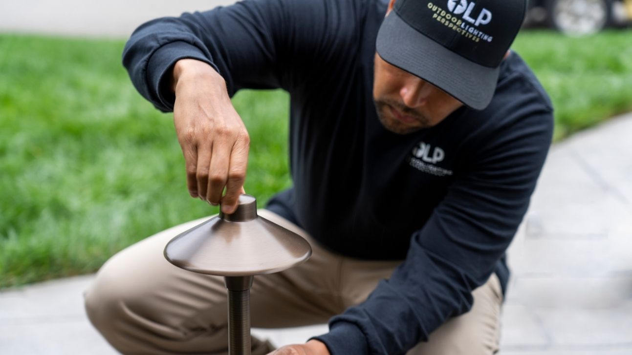 Who can repair my outdoor lighting?