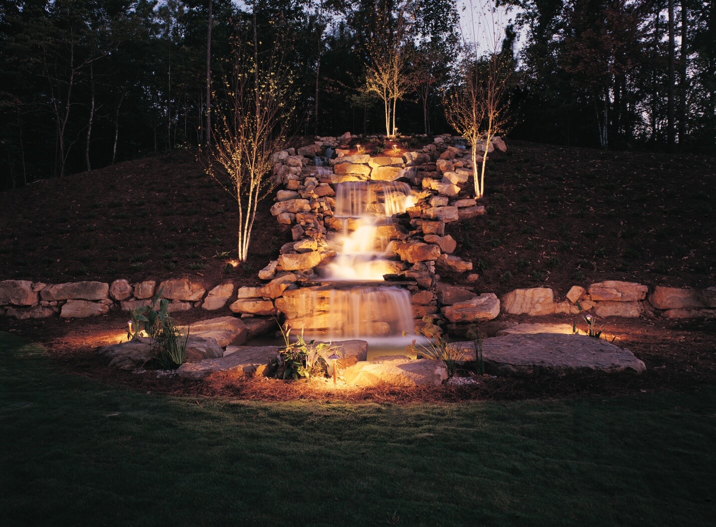 Waterfall Lighting