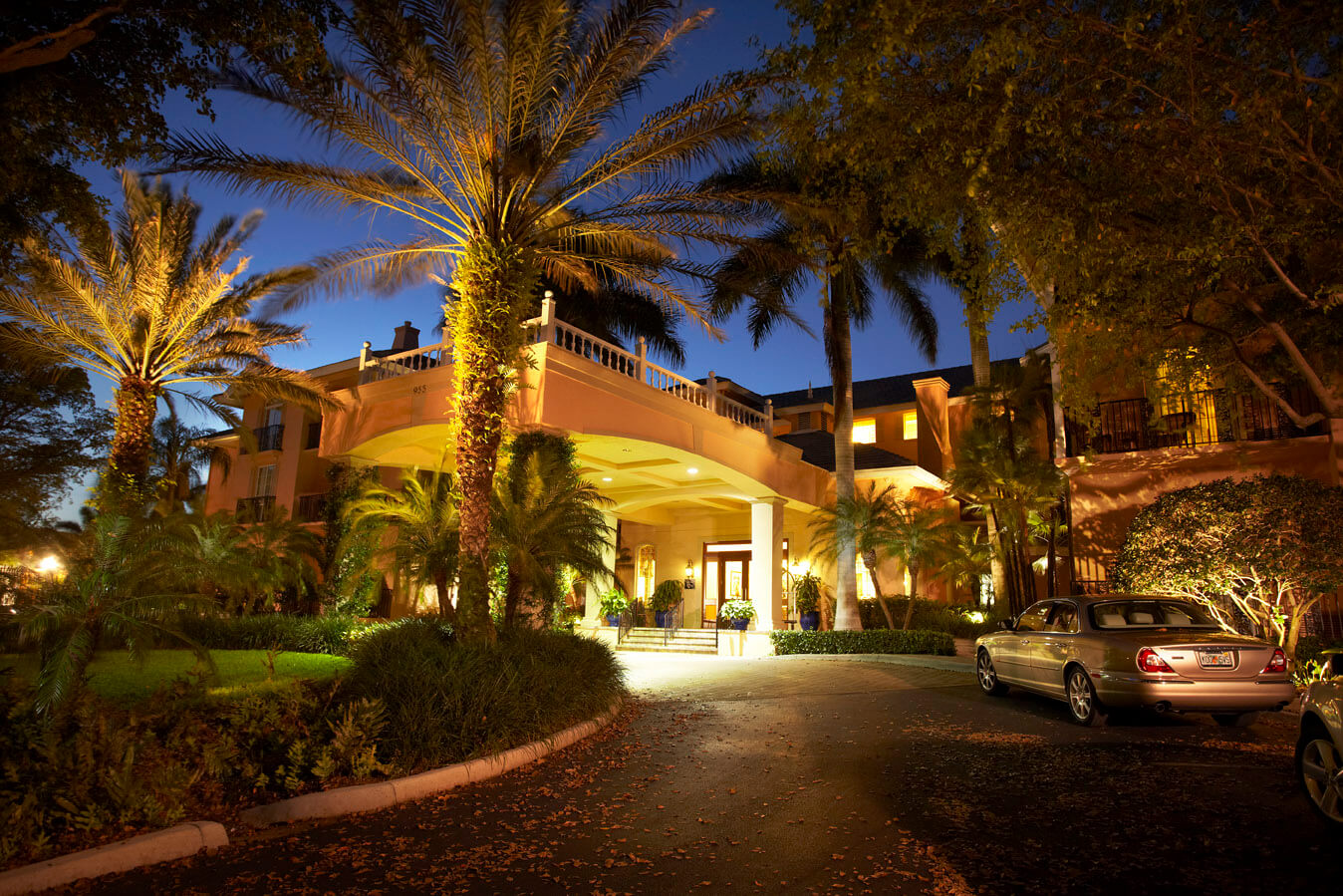 Hotel Entry Lighting