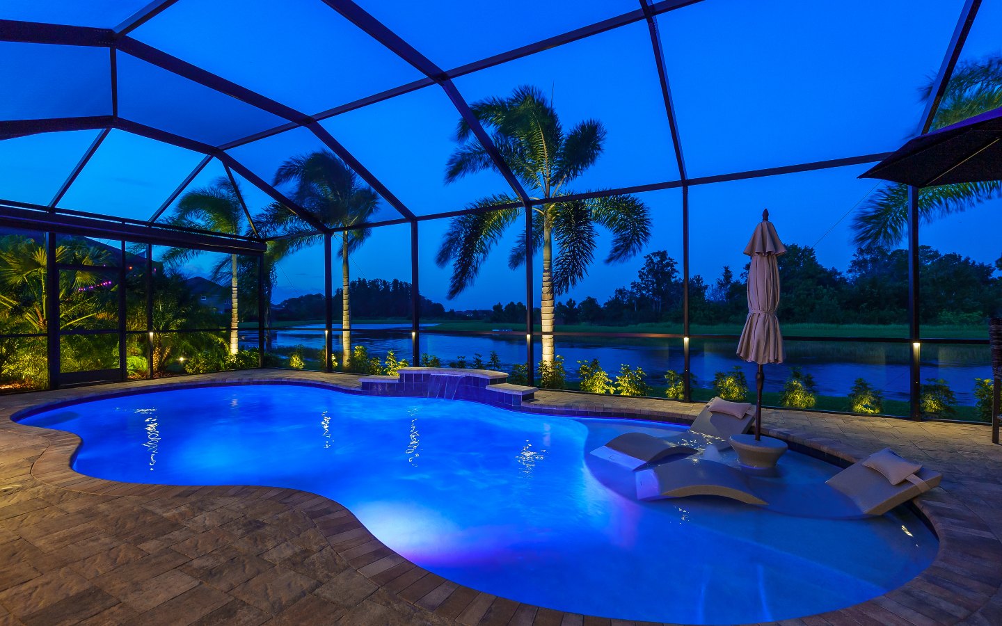 lanai lighting in Boca Grande, FL