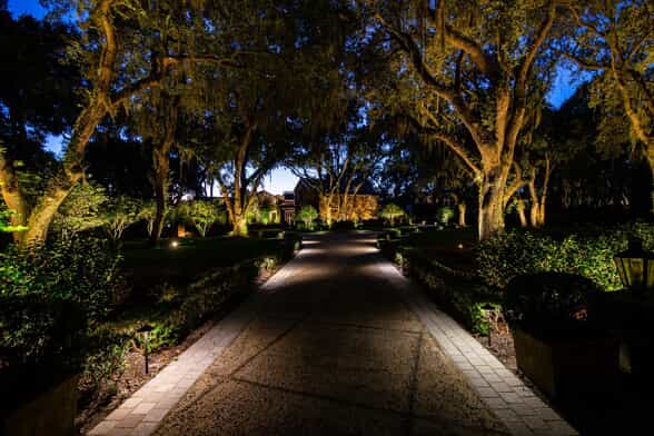 outdoor lighting for estate homes