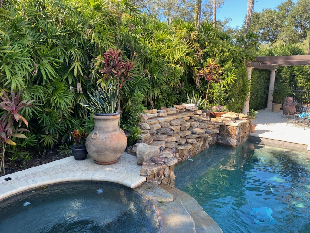 Palm Harbor Florida pool and water feature lighting