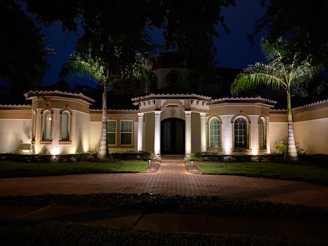 custom outdoor lighting