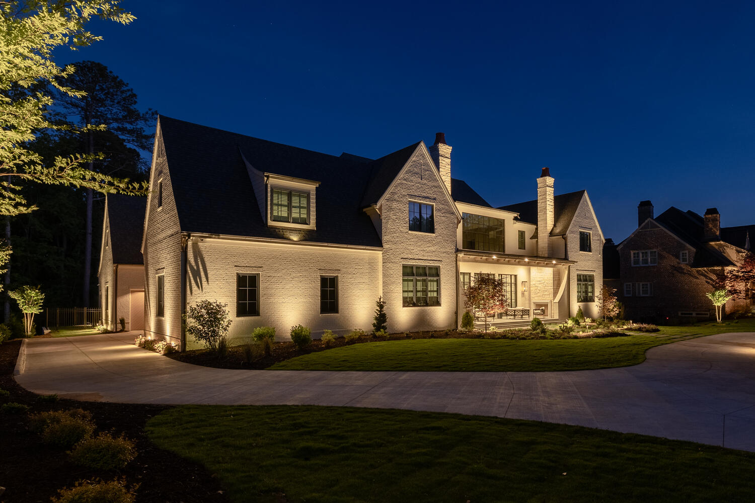home curb appeal lighting