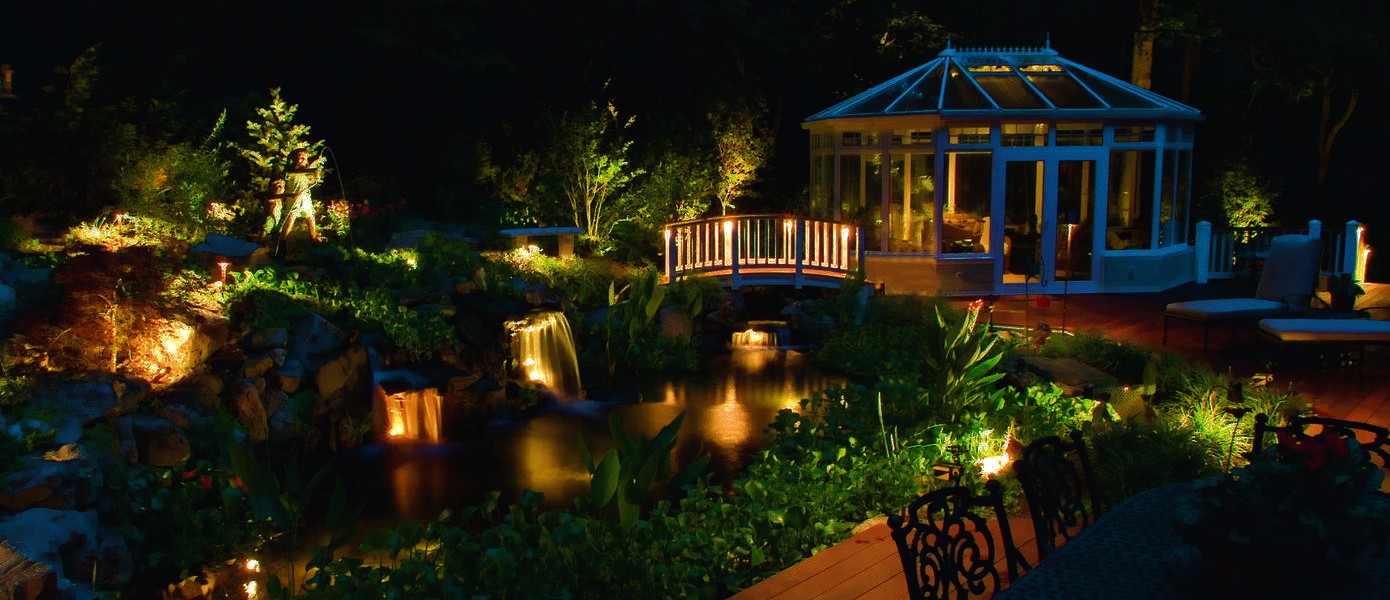 outdoor living outdoor lighting installer
