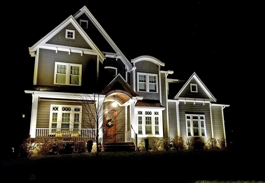 stunning LED residential outdoor lighting