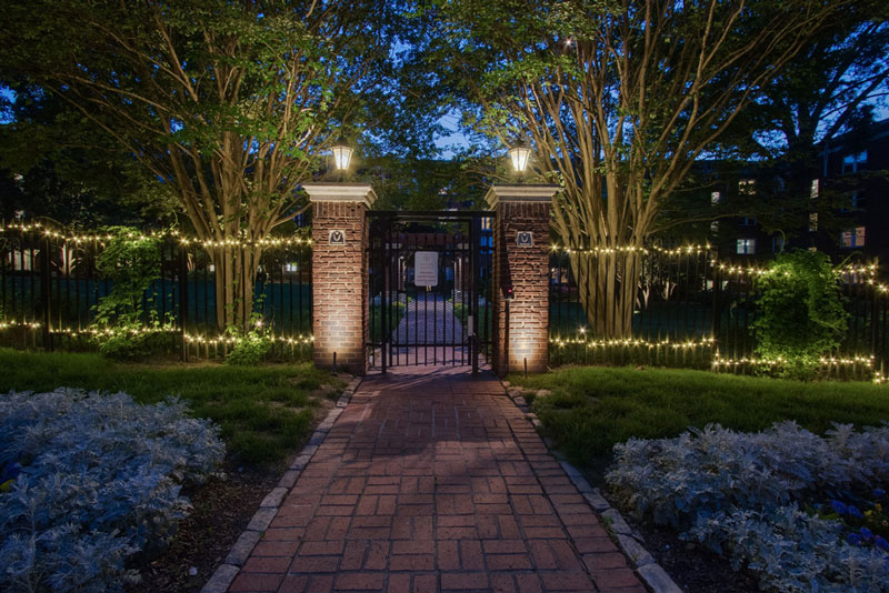 Pedestrian Gate Lighting